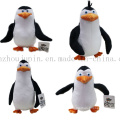 Juguete suave relleno felpa promocional de encargo de los niños del pingüino para la decoración